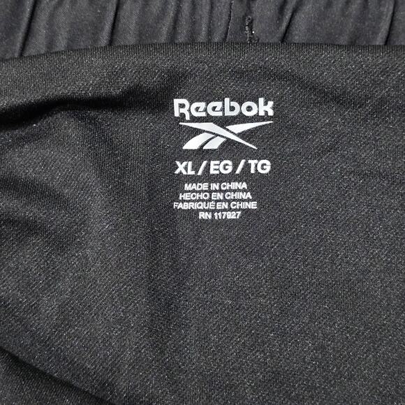 Reebok Relaxed Black Fast Track Athletic Shorts - Picture 4 of 8